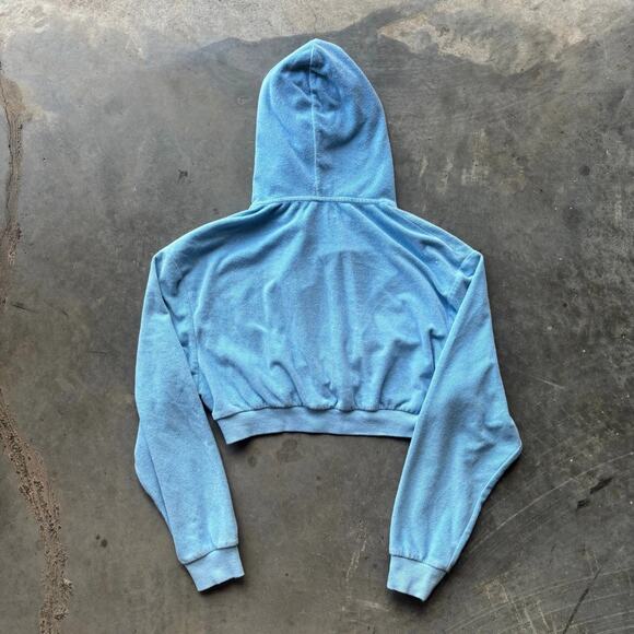 I.AM.GIA Blare Cropped Hoodie - S - Blue - Picture 2 of 4